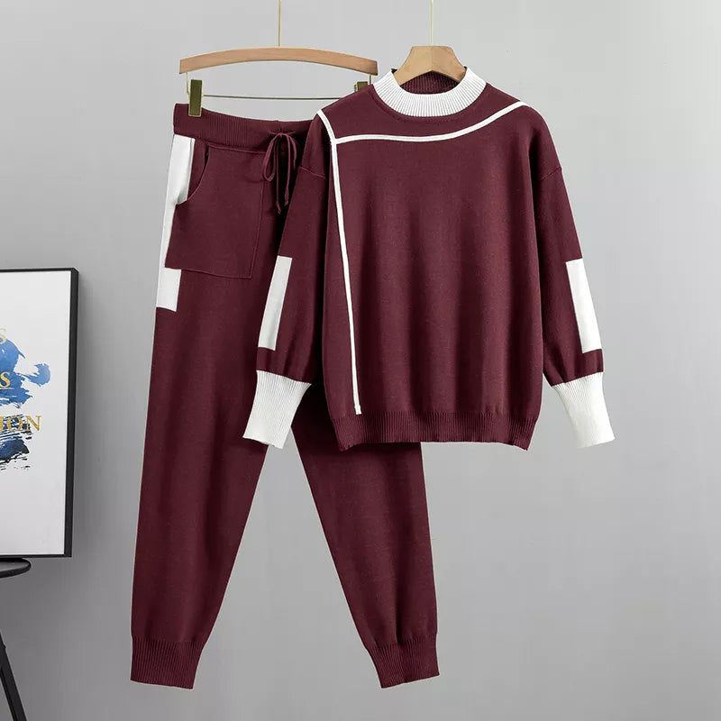 Cozy Women's Sweater and Pants Set