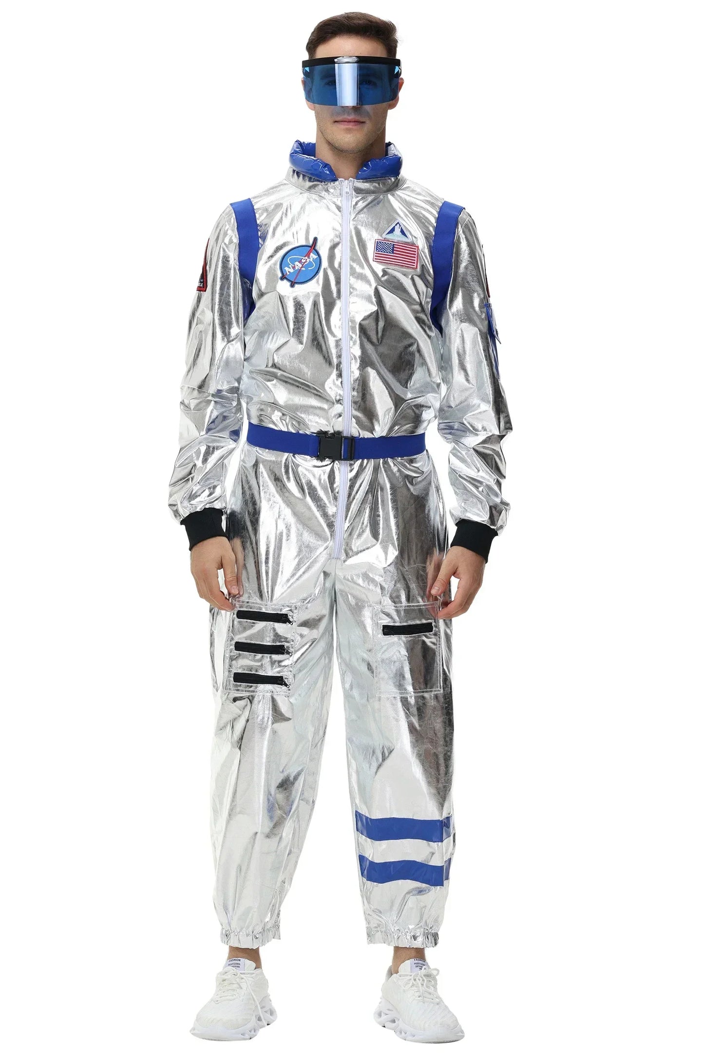 Cosmic Adult Space Costume - Halloween Astronaut Suit - ModishWorld