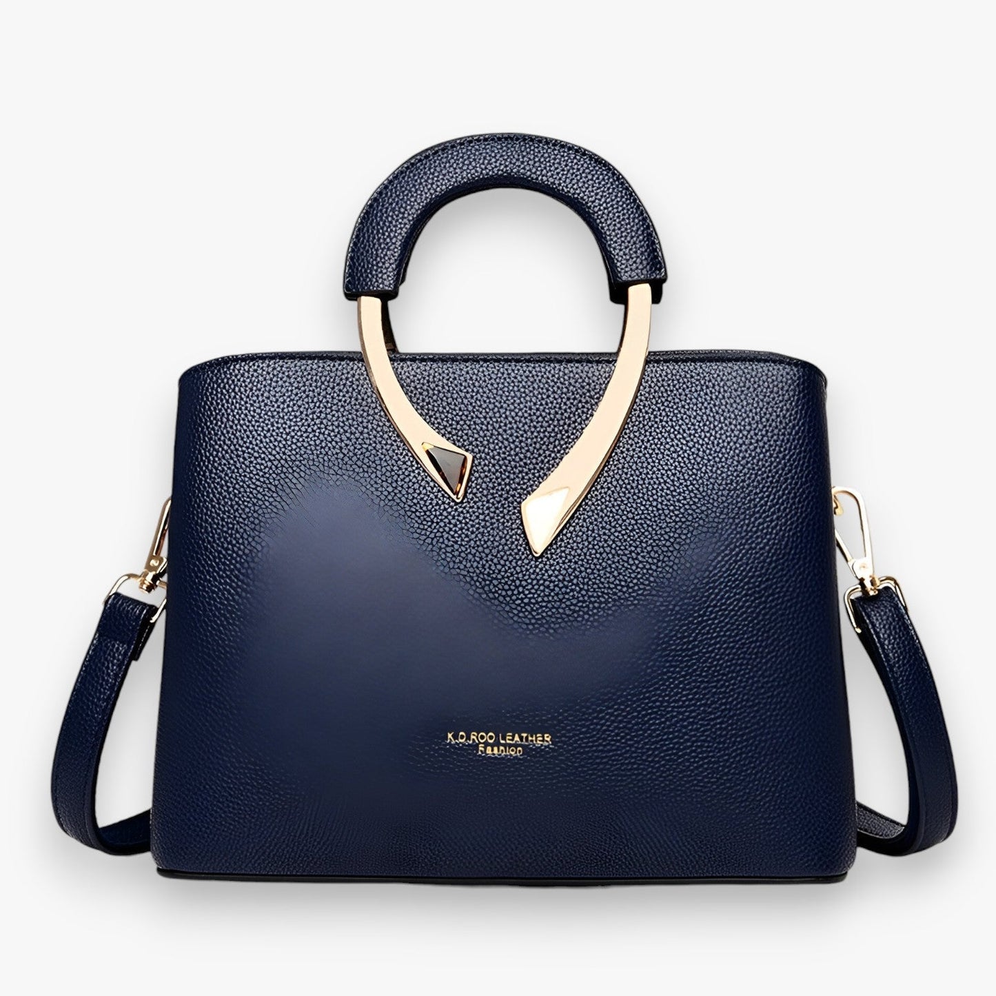 Premium Large Leather Shoulder Bag - Stylish Everyday Tote