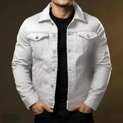 Classic Comfortable Men's Denim Jacket - Regular Fit