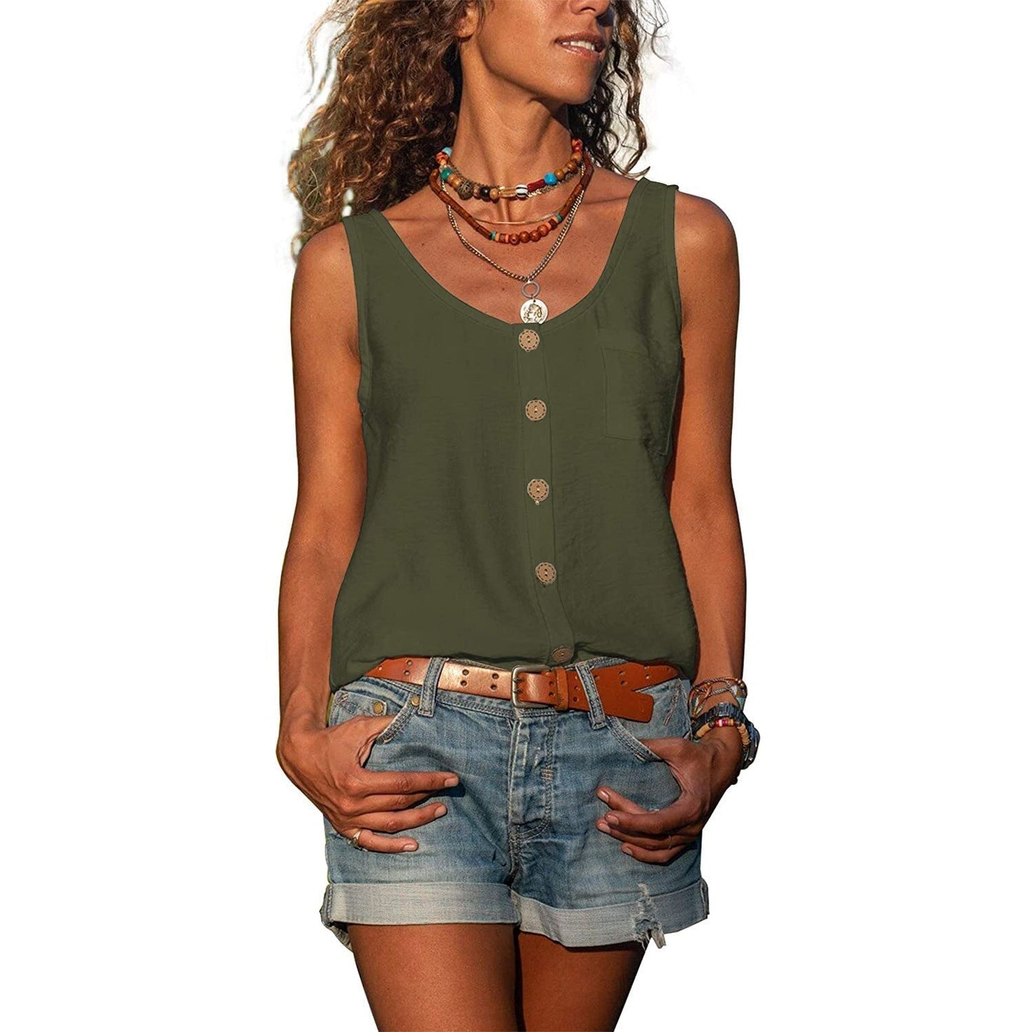 Comfortable Loose Fit Blouse for Ladies