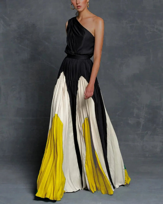 Chic Off Shoulder Maxi Dress - ModishWorld