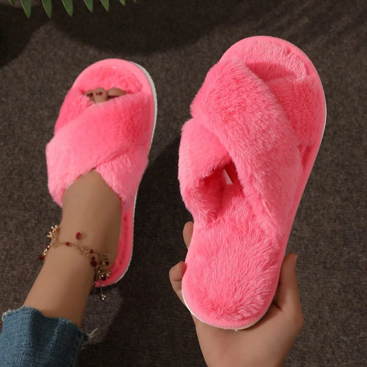 Warm Cozy Women's Slipper Shoes - ModishWorld