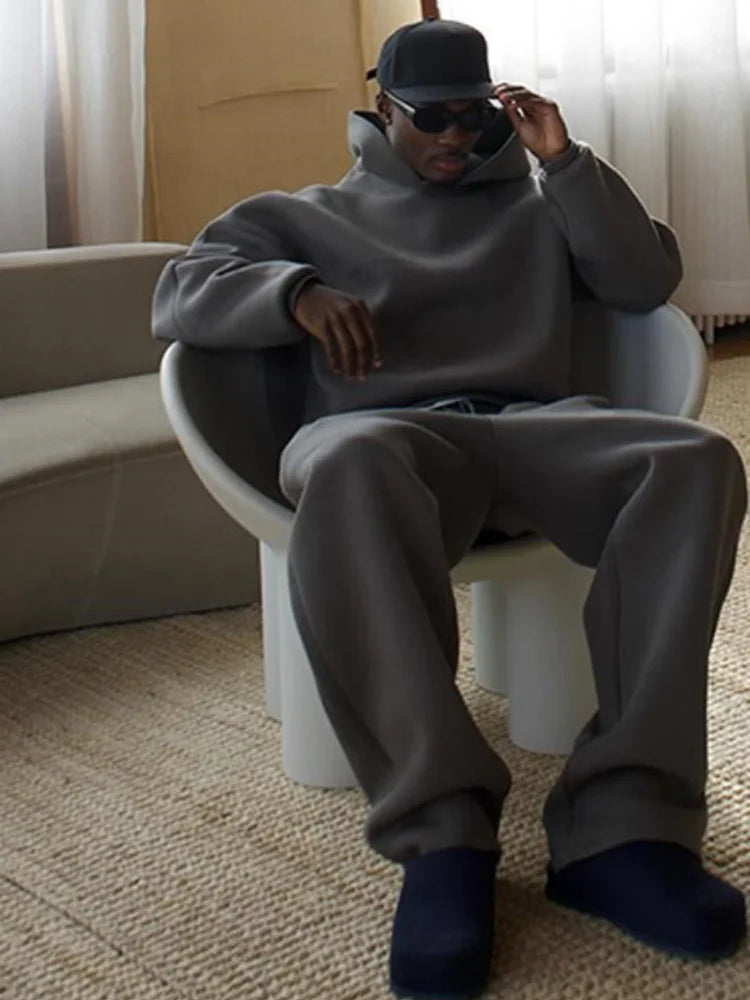 Large Crew Neck Men's Sweatshirt