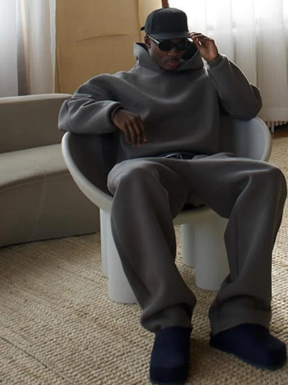 Large Crew Neck Men's Sweatshirt
