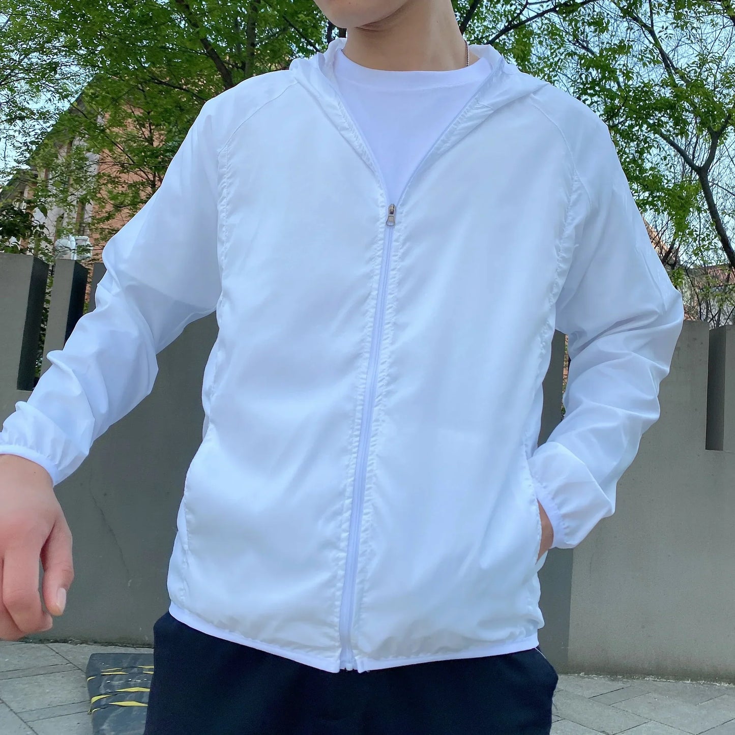 Waterproof Breathable Men's Spring Windbreaker Jacket