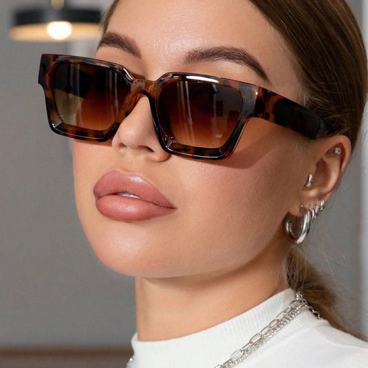 Classic Minimalist Square UV Sunglasses for Men Women - ModishWorld