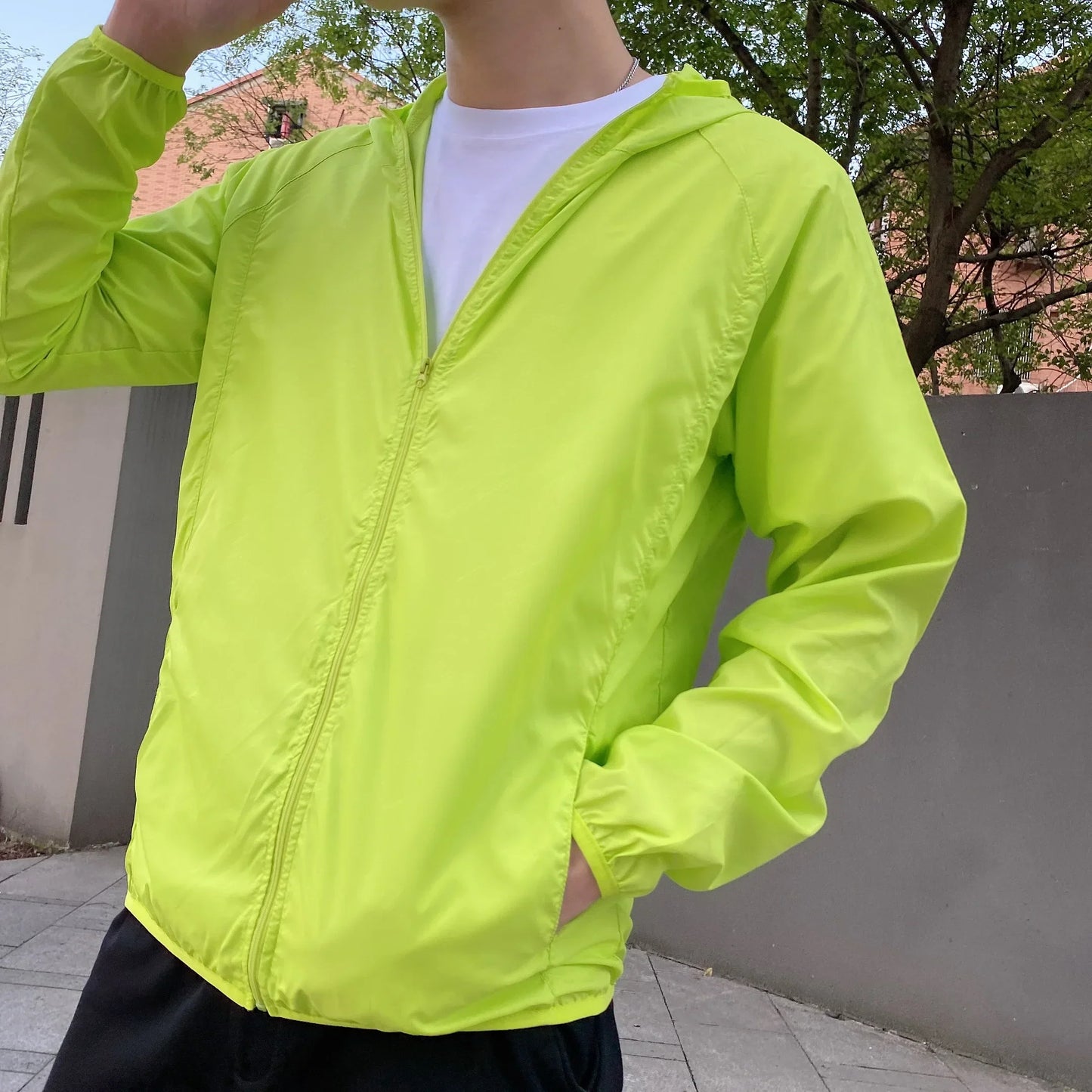 Waterproof Breathable Men's Spring Windbreaker Jacket