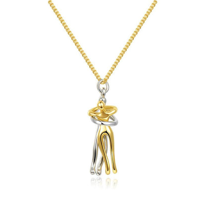 Stylish Love Embrace Necklace
 - ModishWorld