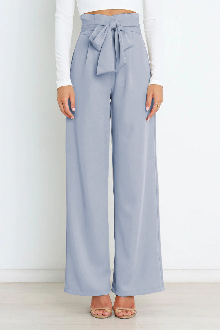 Comfortable Fit Wide Leg Women's Trousers