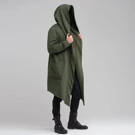 Warm Men's Fleece Hooded Winter Cardigan - ModishWorld