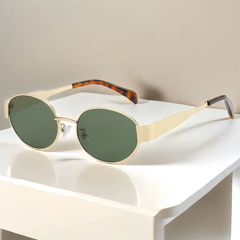 Stylish Oval Shaped UV Protection Women's Sunglasses
