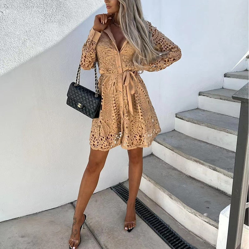 Elegant Floral Women's Sundress Mia - ModishWorld