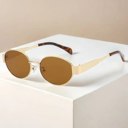 Stylish Oval Shaped UV Protection Women's Sunglasses