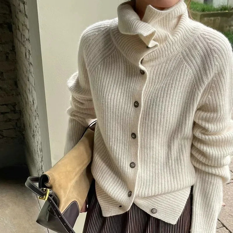 Women's Soft Knitted Cardigan Sweater