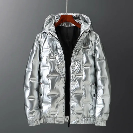 Warm Men's Puffer Short Jacket - ModishWorld