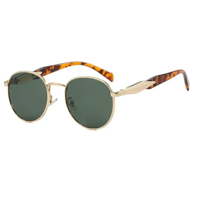 Classic Circular Shade UV Sunglasses for Ladies