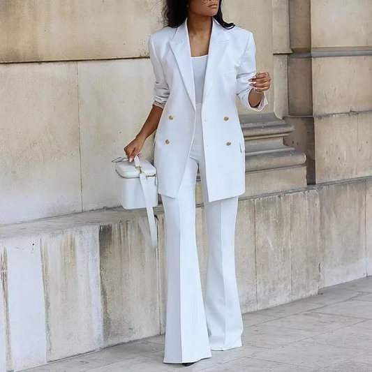 Classic Women's Suit Two Piece Set - ModishWorld