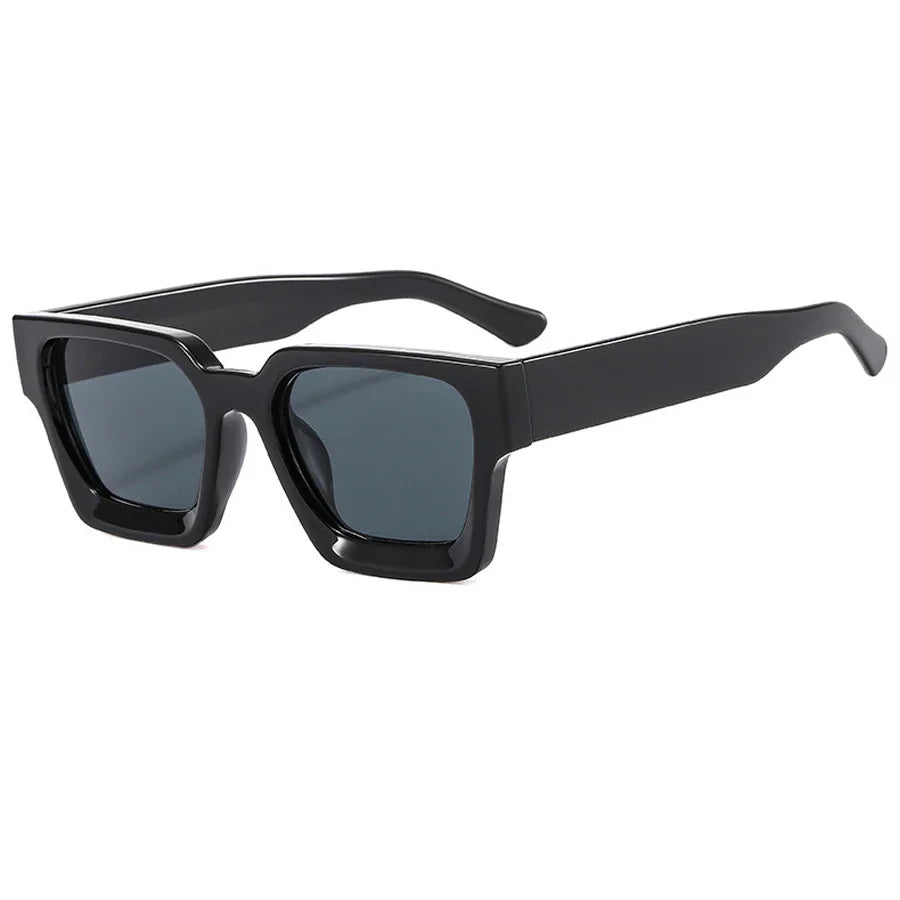 Classic Minimalist Square UV Sunglasses for Men Women