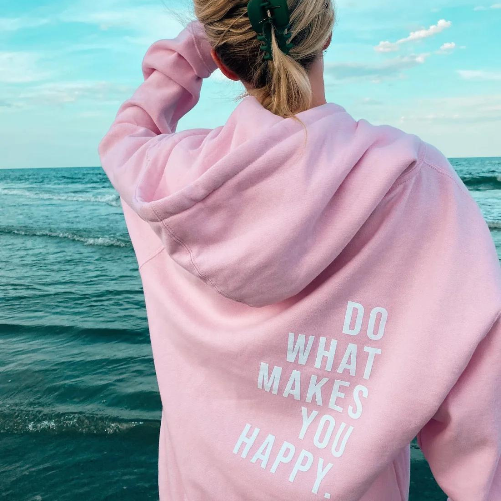 Fashionable Graphic Hoodie for Ladies - ModishWorld