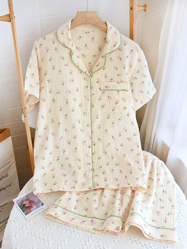 Soft Cotton Sleepwear Set for Ladies