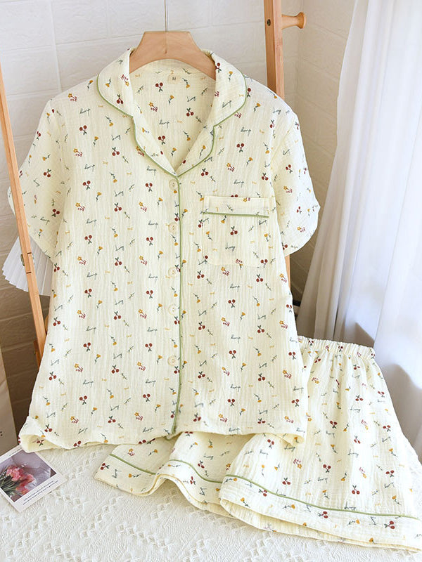 Soft Cotton Sleepwear Set for Ladies