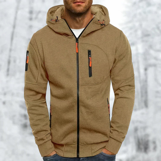 Warm Mens Fleece Jacket Hoodie - ModishWorld