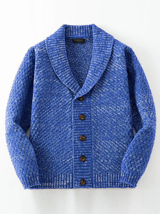 Classic Men's Button Front Cardigan Sweater - ModishWorld