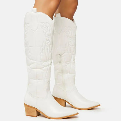 Warm Waterproof Tall Riding Boots for Women