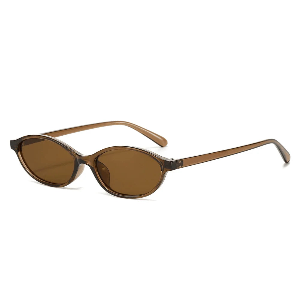 Fashionable Oval Shaped UV Protection Women's Sunglasses