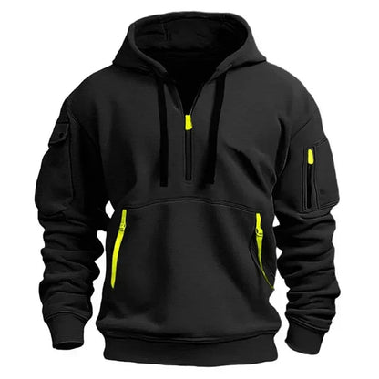 Men's Zip Up Hoodie with Extra Pockets