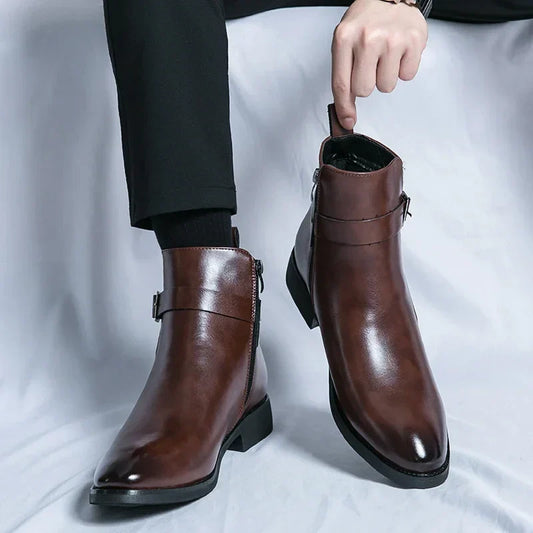 Classic Men's Ankle Boots - Modish World