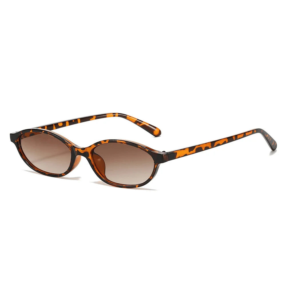 Fashionable Oval Shaped UV Protection Women's Sunglasses