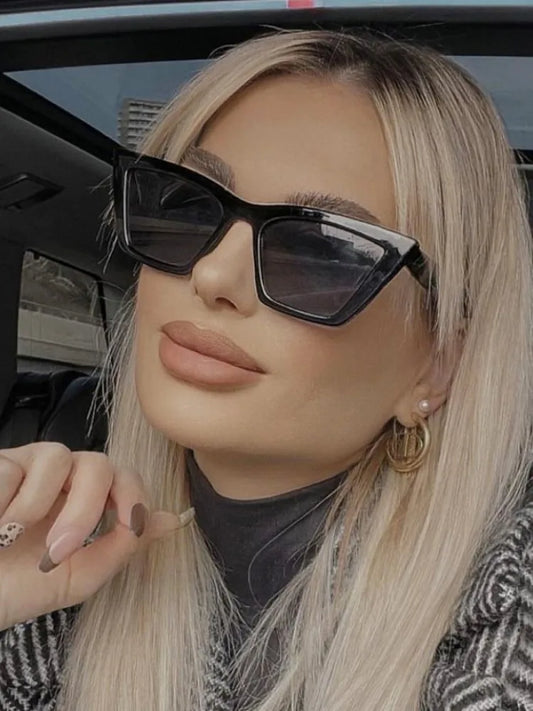 Classic Rectangle Women's UV Protection Sunglasses - ModishWorld