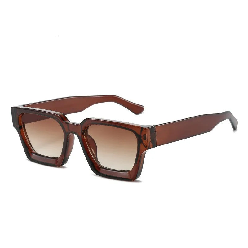 Classic Minimalist Square UV Sunglasses for Men Women