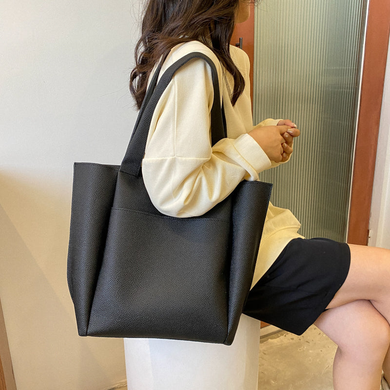 Premium Ladies Genuine Leather Tote Handbag - ModishWorld