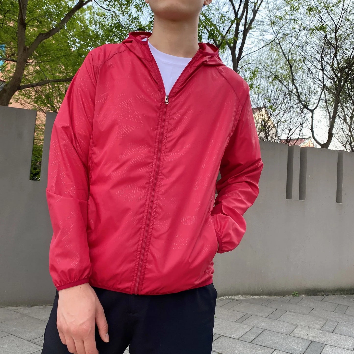 Waterproof Breathable Men's Spring Windbreaker Jacket