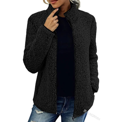 Warm Women's Faux Fur Parka Coat