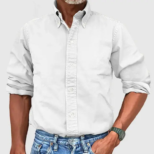 Classic Button Front Shirt - ModishWorld