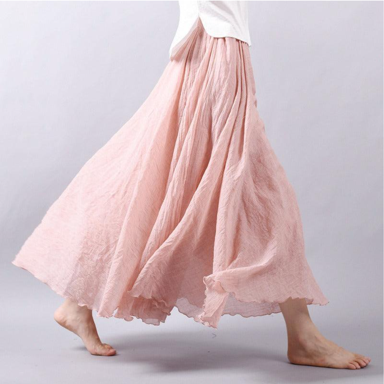 Beautiful Long Floral Summer Skirt