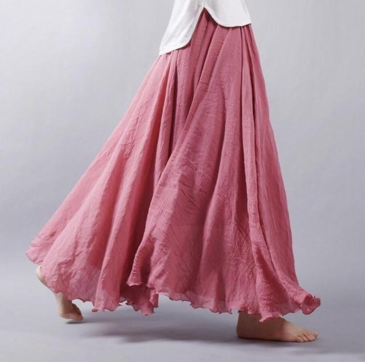 Beautiful Long Floral Summer Skirt
