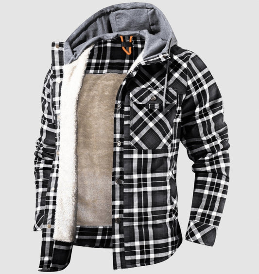 Warm Winter Hoodie Fleece Jacket for Men - ModishWorld