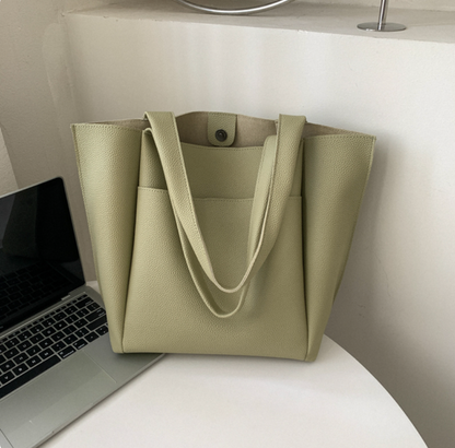 Premium Ladies Genuine Leather Tote Handbag