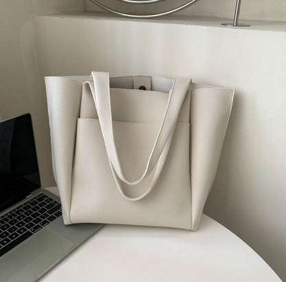 Premium Ladies Genuine Leather Tote Handbag
