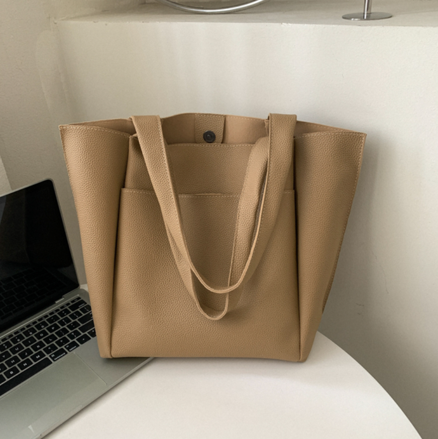 Premium Ladies Genuine Leather Tote Handbag
