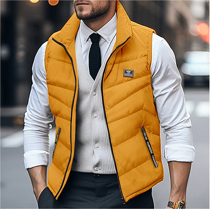 Warm Padded Mens Gilet Jacket