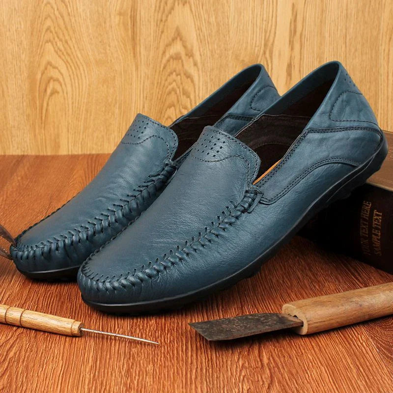 Authentic Luxury Leather Slip On Shoes - Modish World