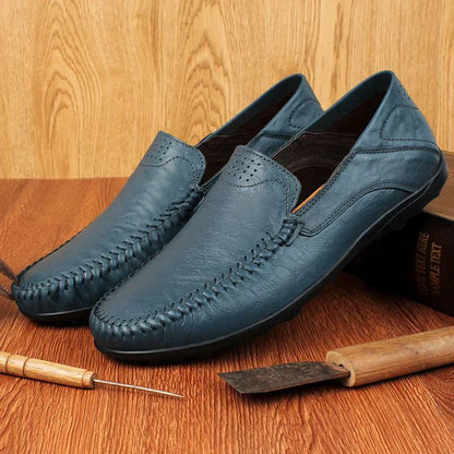 Authentic Luxury Leather Slip On Shoes - Modish World
