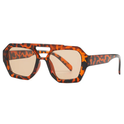Trendy Rectangular UV Protection Women's Sunglasses