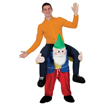 Funny Piggyback Men's Halloween Costume